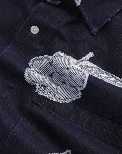 NN. 07 - Adwin 50018 Jakke - Blue Denim 